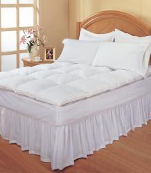Super Support 230 Thread Count Baffle Box Featherbed