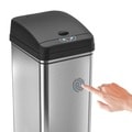 iTouchless 13-gallon Deodorizer Filtered Stainless Steel Sensor Trash Can