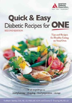 Quick &amp; Easy Diabetic Recipes for One (Paperback)