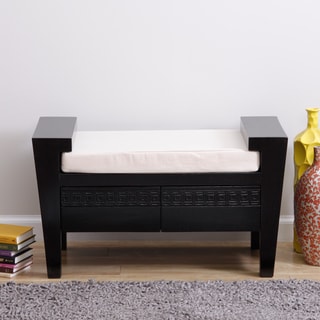 Storage Bench with Cushion and Drawers (Peru)