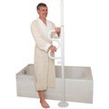 Stander Security Pole and Curve Grab Bar
