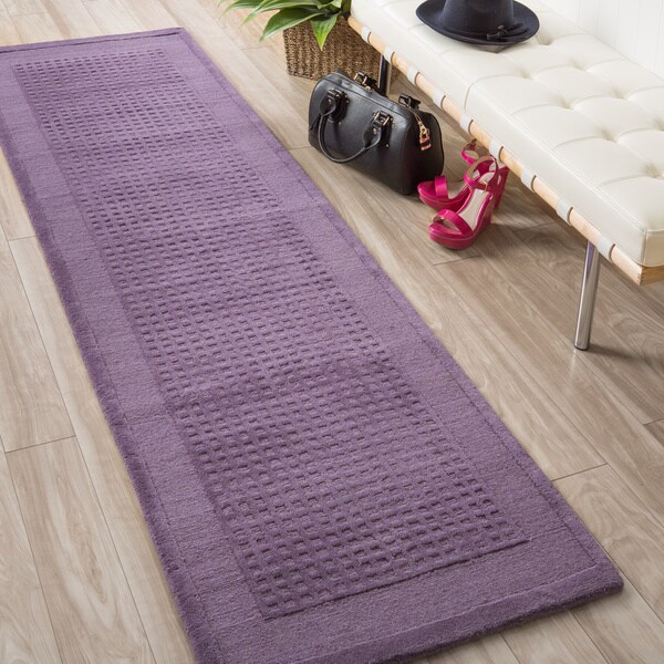 Nourison Handtufted Westport Contemporary Wool Runner Rug (2'3 x 7'6