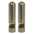 Electric Stainless Steel Pepper Mill/ Grinder (Pack of 2)