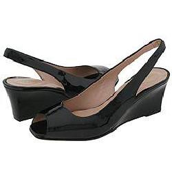 Christin Michaels Jackie Black Patent Pumps/ Heels   Size 9.5