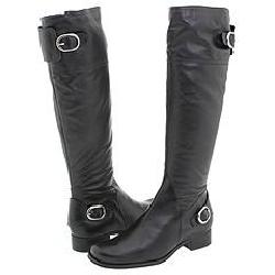 Christin Michaels Vanes Black Leather Boots