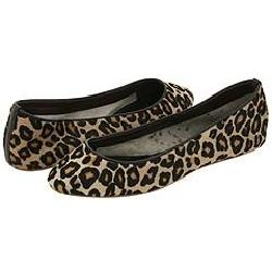 Michael Kors Halo Leopard Haircalf Flats - Size 6 