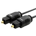 INSTEN 6-foot Molded Digital Optical Audio Toslink Cable