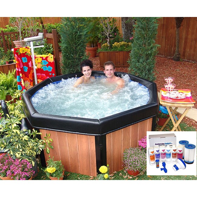 SpaNABox Portable Spa Kit with Bonus Combo Care Kit 10737781