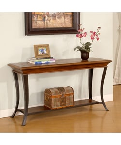 ---> Checkerboard Inlay Sofa Table