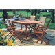 Amazonia Extendable 7-piece Patio Dining Set
