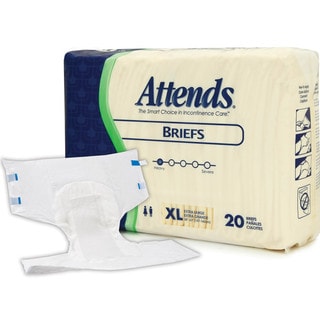 Attends Extra Large Adult Brief (Case of 60)