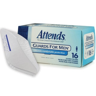 Attends Men's Form-fitting Guards (Case of 64)