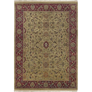 Hand-knotted Babylon Collection Wool Rug (8' x 11')