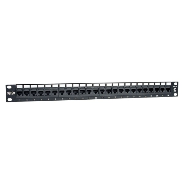 Tripp Lite 24-Port 1U Rackmount Cat6 110 Patch Panel