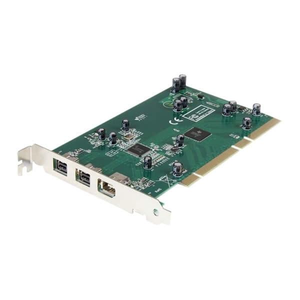 StarTech.com 3 Port 2b 1a PCI 1394b FireWire Adapter Card with DV Edi