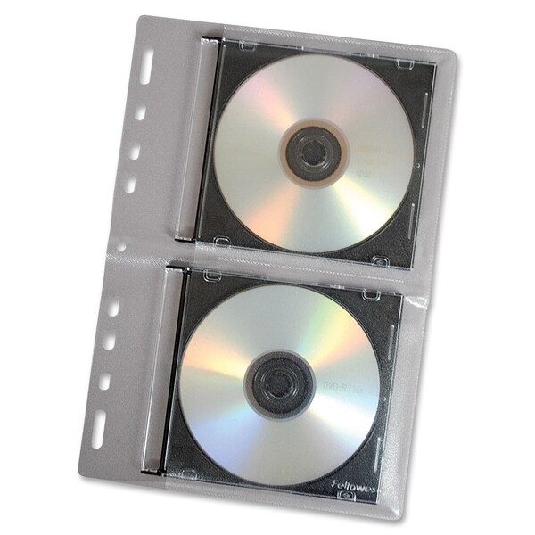 Fellowes CD Binder Sheet - 10 pack