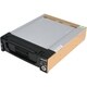 StarTech.com Black Aluminum 5.25in Rugged SATA Hard Drive Mobile Rack