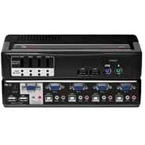 Avocent SwitchView Multimedia 4-Port KVM Switch