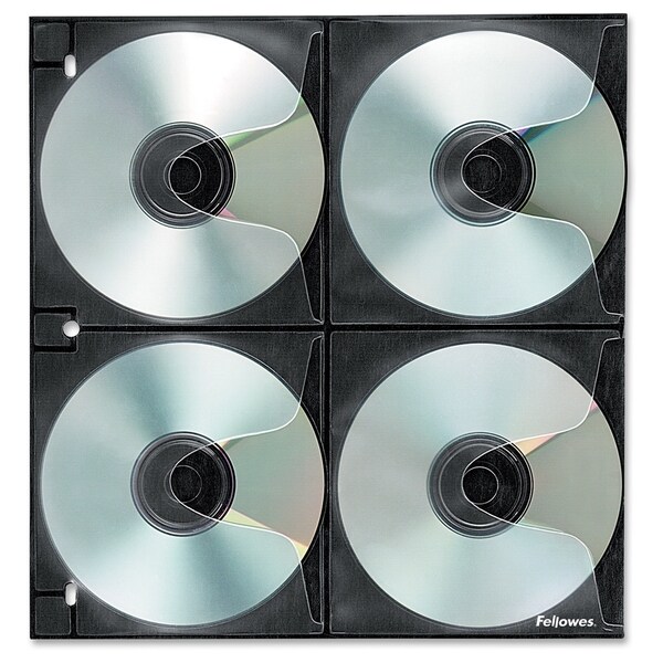 Fellowes 4x4 Binder Sheet - 25 Pack