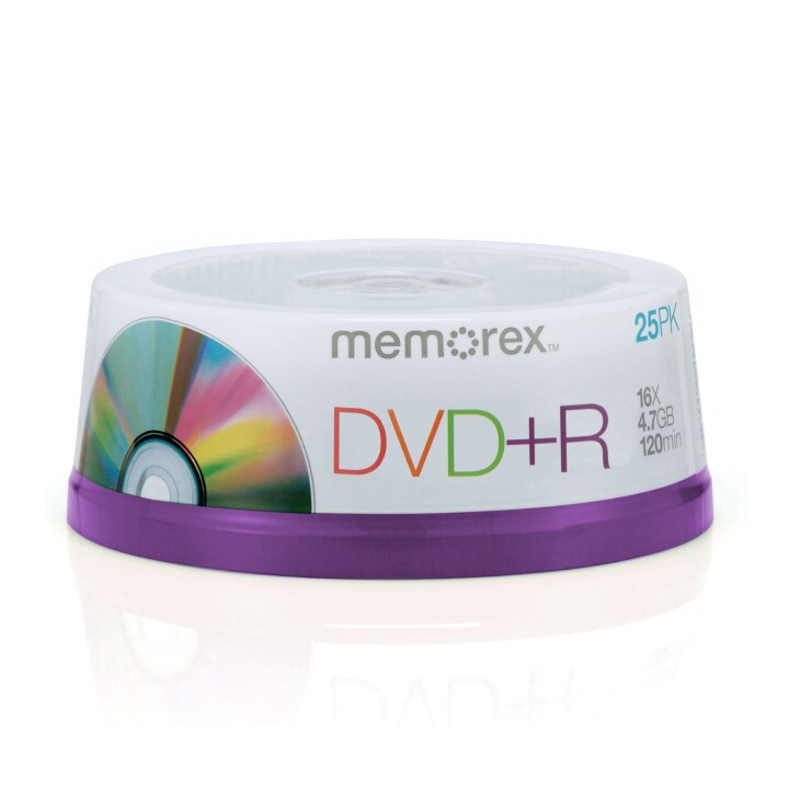 Memorex 16x DVD+R Media
