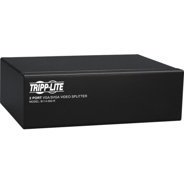Tripp Lite 2-Port VGA Splitter with Signal Booster