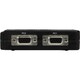 StarTech.com 2 Port Black USB KVM Switch Kit with Audio and Cables