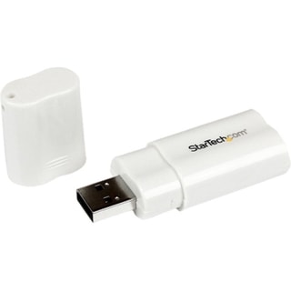 StarTech.com USB 2.0 to Audio Adapter - Sound card - stereo - Hi-Spee