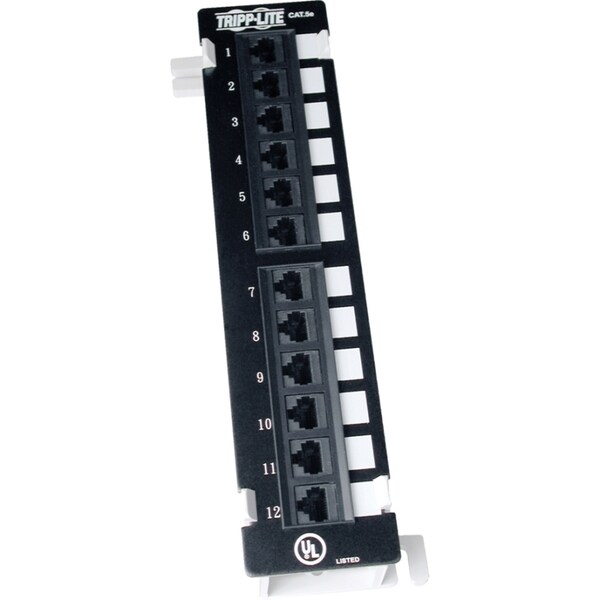 Tripp Lite 12-Port Wallmount Cat5e Patch Panel