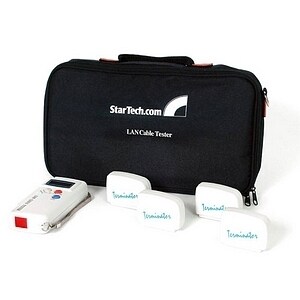 StarTech.com Professional RJ45 Network Cable Tester with 4 Remote Loo
