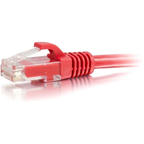 25ft Cat6 Snagless Unshielded (UTP) Network Patch Cable - Red