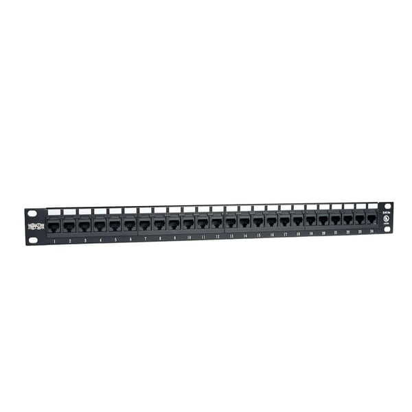 Tripp Lite 24-Port 1U Rackmount Cat5e 110 Patch Panel