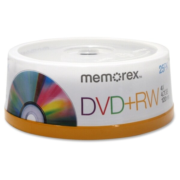 Memorex 4x DVD+RW Media