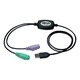 Tripp Lite USB to PS/2 Adapter - Keyboard and Mouse