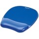 Fellowes Gel Mousepad/Wrist Rest - Crystals, Blue
