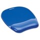 Fellowes Gel Mousepad/Wrist Rest - Crystals, Blue