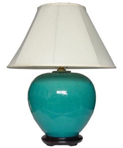 @@@ >  24-inch Azure Jar Lamp (China)
