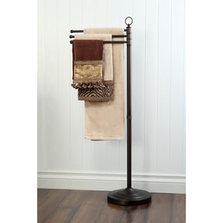 Pedestal Oil-rubbed Bronze Towel Bar