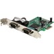 StarTech.com 2 Port PCI Express RS232 Serial Adapter Card with 16950 