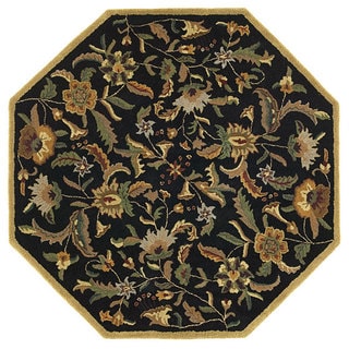 Handmade Elite Transitional Wool Rug (6' Octagon)