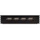StarTech.com 7 Port Compact Black USB 2.0 Hub