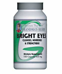 Grandma's Herbs Bright Eyes Supplement (100 Capsules)-Image