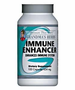 Grandma's Herbs Immune Enhancer 454mg Supplement (100 Capsules)-Image