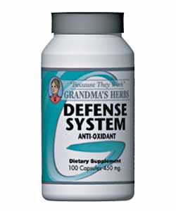 Grandma's Herbs Defense System Supplements (100 Capsules)-Image