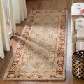 Handmade Tribal Grey Wool Runner (2'3 x 8')