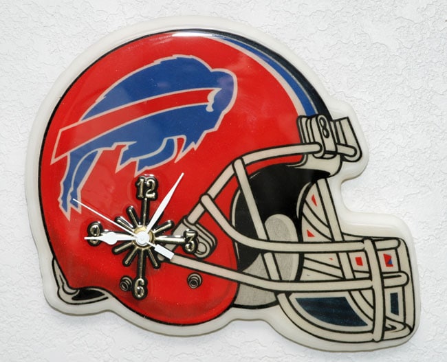 Buffalo Bills Helmet Clock