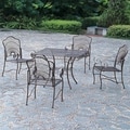 Sun Ray Five-piece Iron Lawn Furniture Set