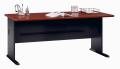 Bush Series A 72-inch Office Desk in Hansen Cherry