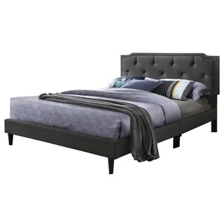 LYKE Home Delran Ash Black King Bed-A...