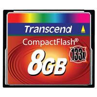 Transcend 8GB 133X Compact Flash Memory Card