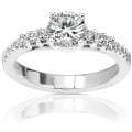 14k Gold 1 1/5ct TDW Diamond Engagement Ring (H-I, I1-I2)